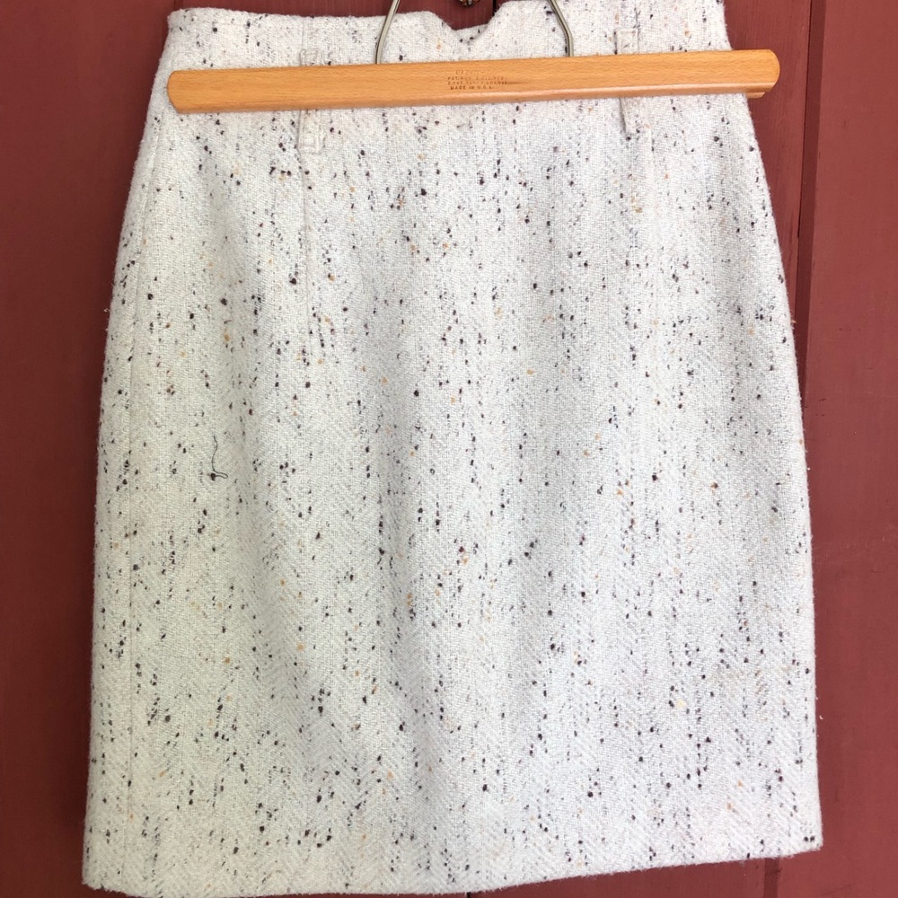 Vintage Italian wool pencil skirt